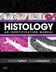 Cover of Histology: An Identification Manual, a textbook authored by Robert Tallitsch